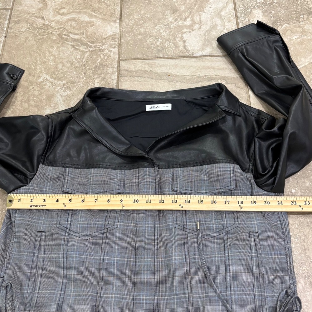 ADEAM Oversized Ruched Jacket‎ Size Small - Picture 14 of 16